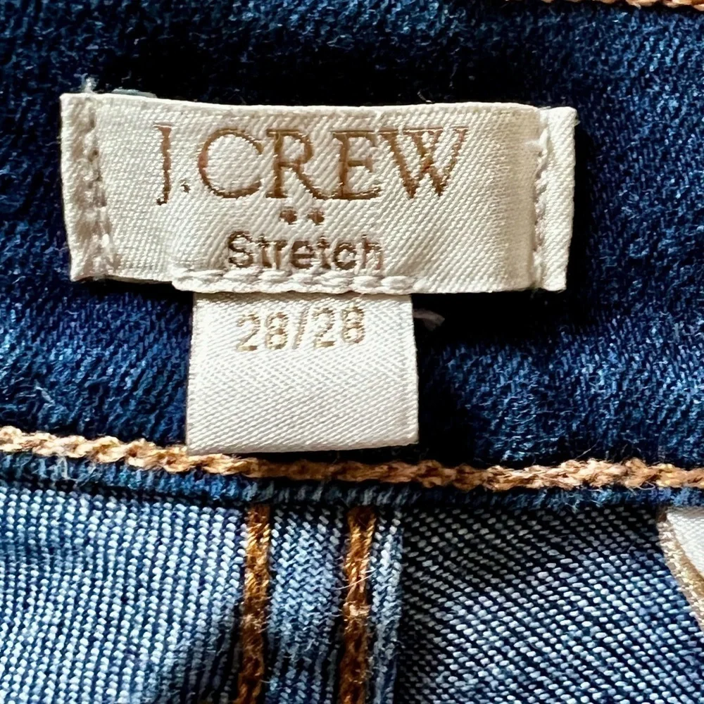 J. Crew Stretch Mid-Rise Classic Skinny Jeans - Size 28